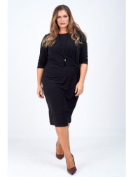 μονόχρωμο φόρεμα ζέρσεϊ ...