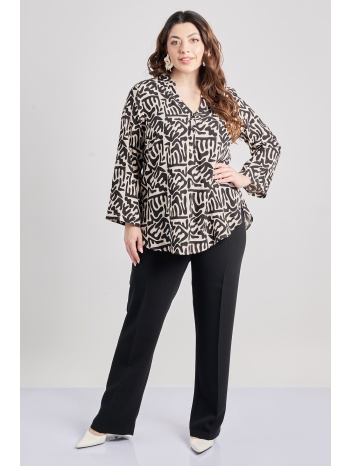 παντελόνι κρεπ με τσάκιση