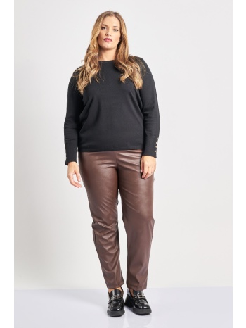 παντελόνι δερματίνης ψηλόμεσο σε προσφορά