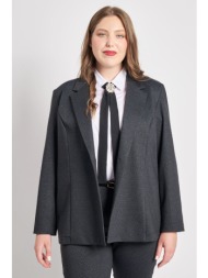 μονόχρωμο σακάκι