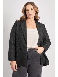 σακάκι μπουκλέ λούρεξ και παγιέτα