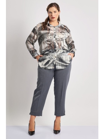 peg παντελόνι twill tr με μεταλλικές λεπτομέρειες σε προσφορά