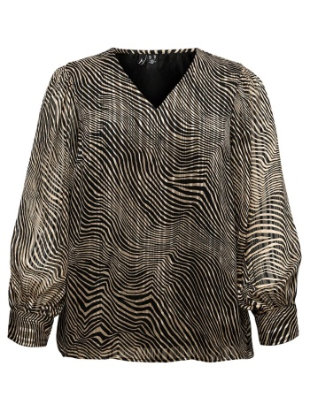 chiffon μπλούζα σε γεωμετρικό εμπριμέ vero moda σε προσφορά