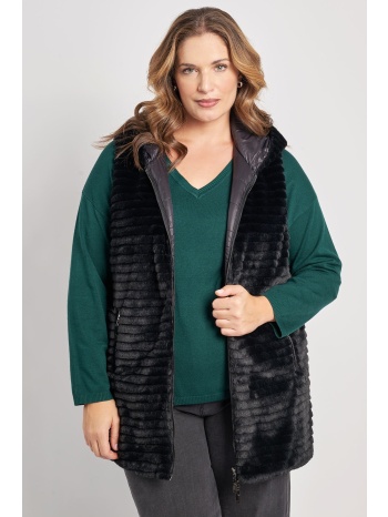 αμάνικο μπουφάν διπλής όψης σε προσφορά