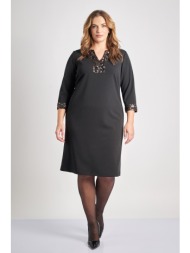 βραδινό φόρεμα μίντι με ...