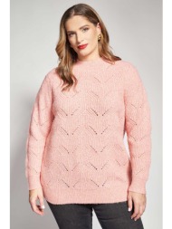 πλεκτό πουλόβερ με ψηλό ...