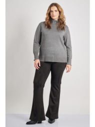 ψηλόμεσο παντελόνι σουέτ καμπάνα