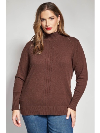 πλεκτή μπλούζα ζιβάγκο με κουμπιά σε προσφορά