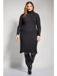 πλεκτό ριπ φόρεμα με ...