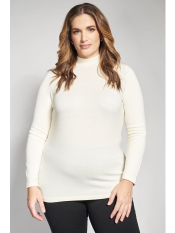 πλεκτή μπλούζα με ψηλό λαιμό σε προσφορά