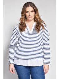 φούτερ μπλούζα ριγέ με ...