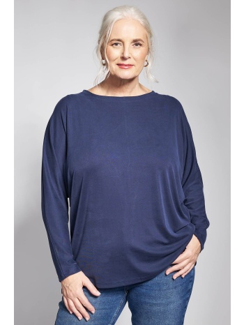 essential μακριά μπλούζα βισκόζη ριπ με ζαπονέ μανίκι σε προσφορά