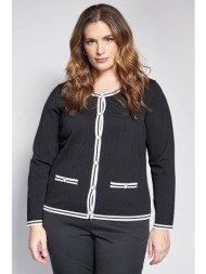 πλεκτή ζακέτα με color ...