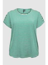 ριγέ t-shirt σε tencel ...