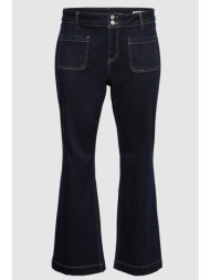 ψηλόμεσο flared τζιν με τσέπες μπροστά vero moda