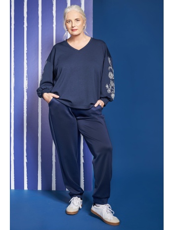 παντελόνι φόρμας soft touch με ελαστικά τελειώματα σε προσφορά