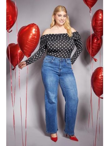 prbt τζιν παντελόνι wide leg σε προσφορά