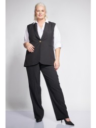 παντελόνι κοστουμιού tailored κρεπ σε ίσια γραμμή