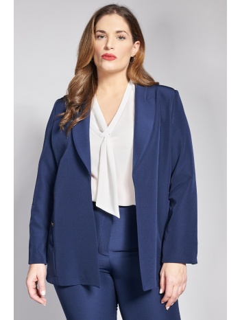 σακάκι χωρίς κούμπωμα κρεπ κοστουμιού