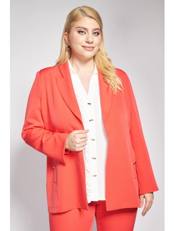 σακάκι χωρίς κούμπωμα κρεπ κοστουμιού