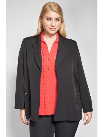 σακάκι χωρίς κούμπωμα κρεπ κοστουμιού