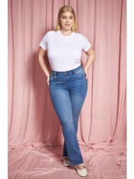 bootcut fit τζιν παντελόνι