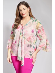 μπλούζα chiffon με ...