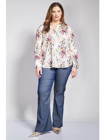 παντελόνι καμπάνα όψη τζιν