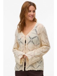 πλεκτή ζακέτα με ...