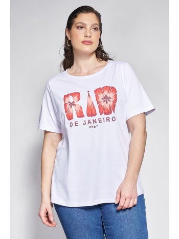 prbt βαμβακερό t-shirt με στάμπα rio