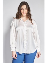 σατέν πουκάμισο σε άνετη ...