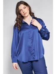 σατέν πουκάμισο σε άνετη ...