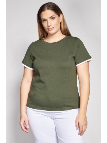 prbt μπλούζα με στρογγυλή λαιμόκοψη και λεπτομέρειες με