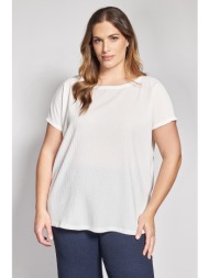 μπλούζα κοντομάνικη ζέρσεϊ γκοφρέ