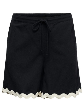 σορτς με κυματιστό κεντημένο τελείωμα vero moda