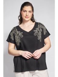 μπλούζα με v λαιμόκοψη ...