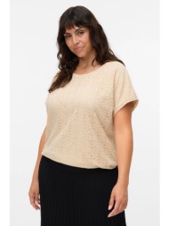 μπλούζα με κεντητή δαντέλα vero moda