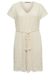 mini φόρεμα με δαντέλα ...