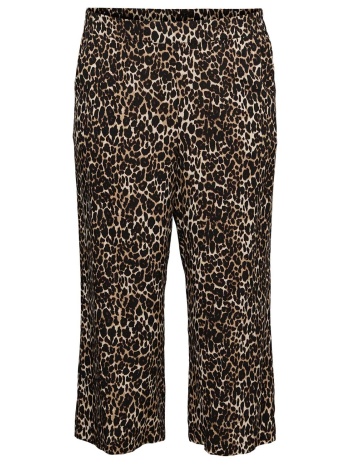 παντελόνα cropped λεοπάρ vero moda