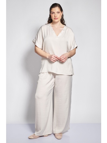 σατινέ αέρινη παντελόνα