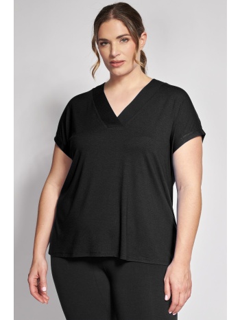 basic μπλούζα με φάσα v