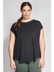 basic μπλούζα με σούρα στην πλάτη