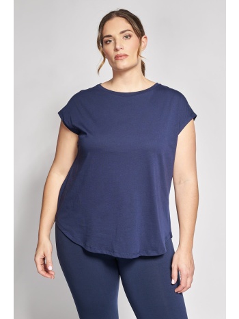 basic μπλούζα με σούρα στην πλάτη