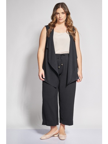 cropped παντελόνα washed ανάγλυφη υφή