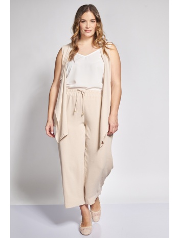 cropped παντελόνα washed ανάγλυφη υφή