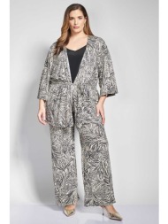 παντελόνα ελαστική εμπριμέ botanical