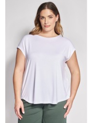 basic μπλούζα με σούρα στην πλάτη