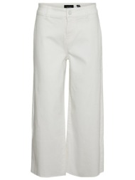high-rise cropped τζιν wide-leg fit vero moda