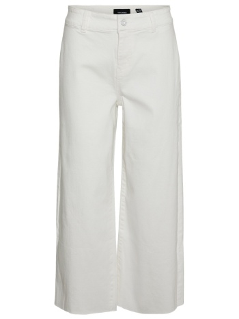 high-rise cropped τζιν wide-leg fit vero moda