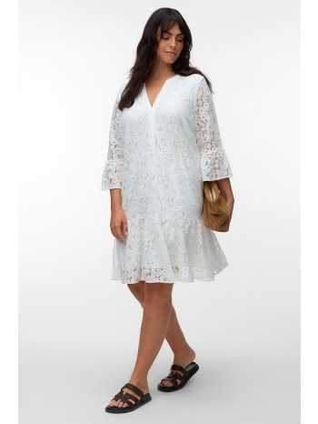 τουνίκ δαντελένια με βολάν vero moda